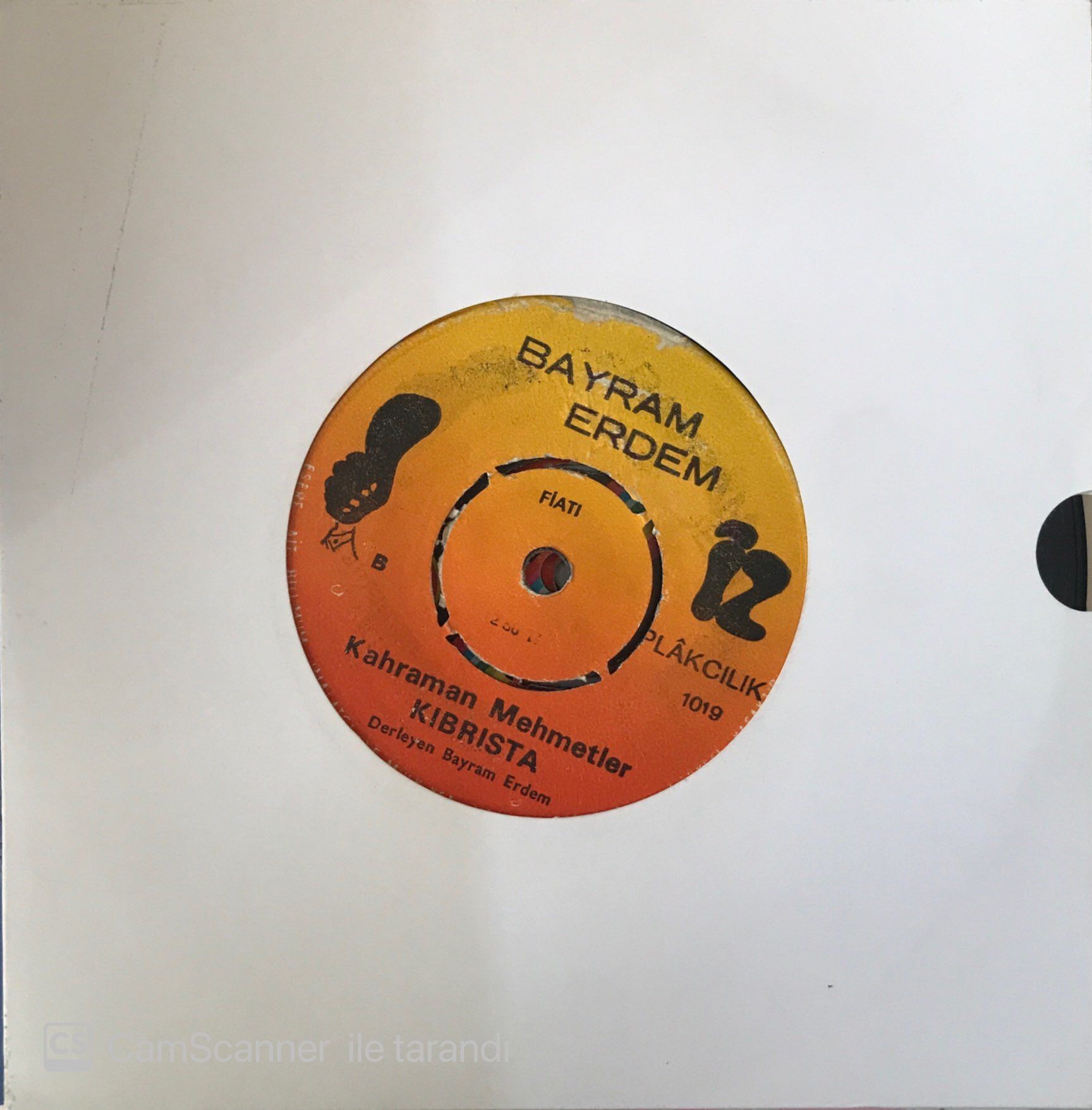 Bayram Erdem - 20 Temmuz 1974 45lik