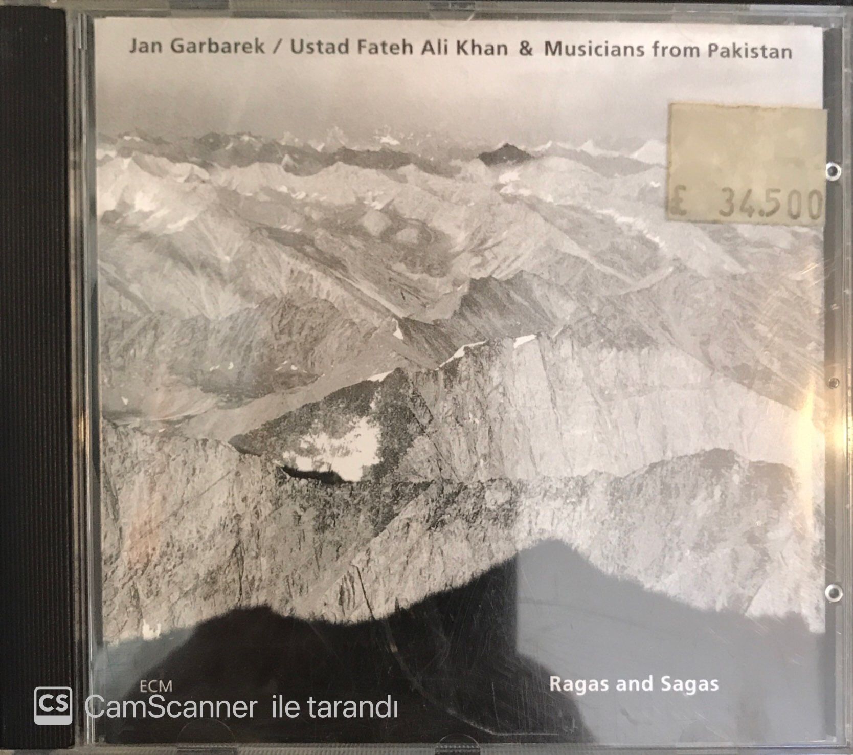Jan Garbarek / Ustad Fateh Ali Khan & Musicians From Pakistan CD