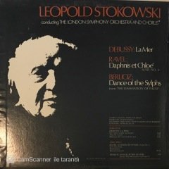 Leopold Stokowski Contucting The London Symphony Orchestra Debussy : La Mer LP
