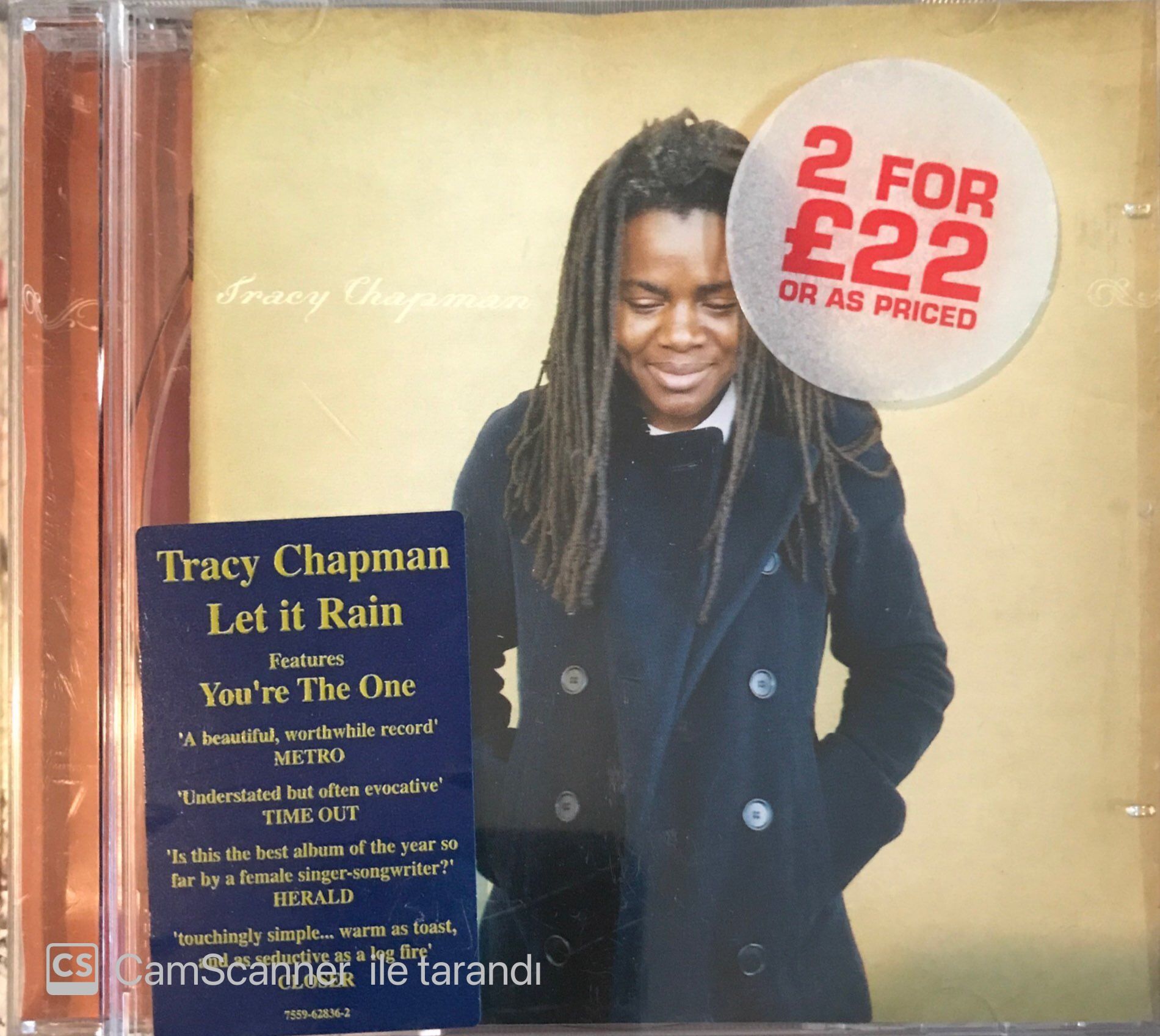Tracy Chapman - Let It Rain CD