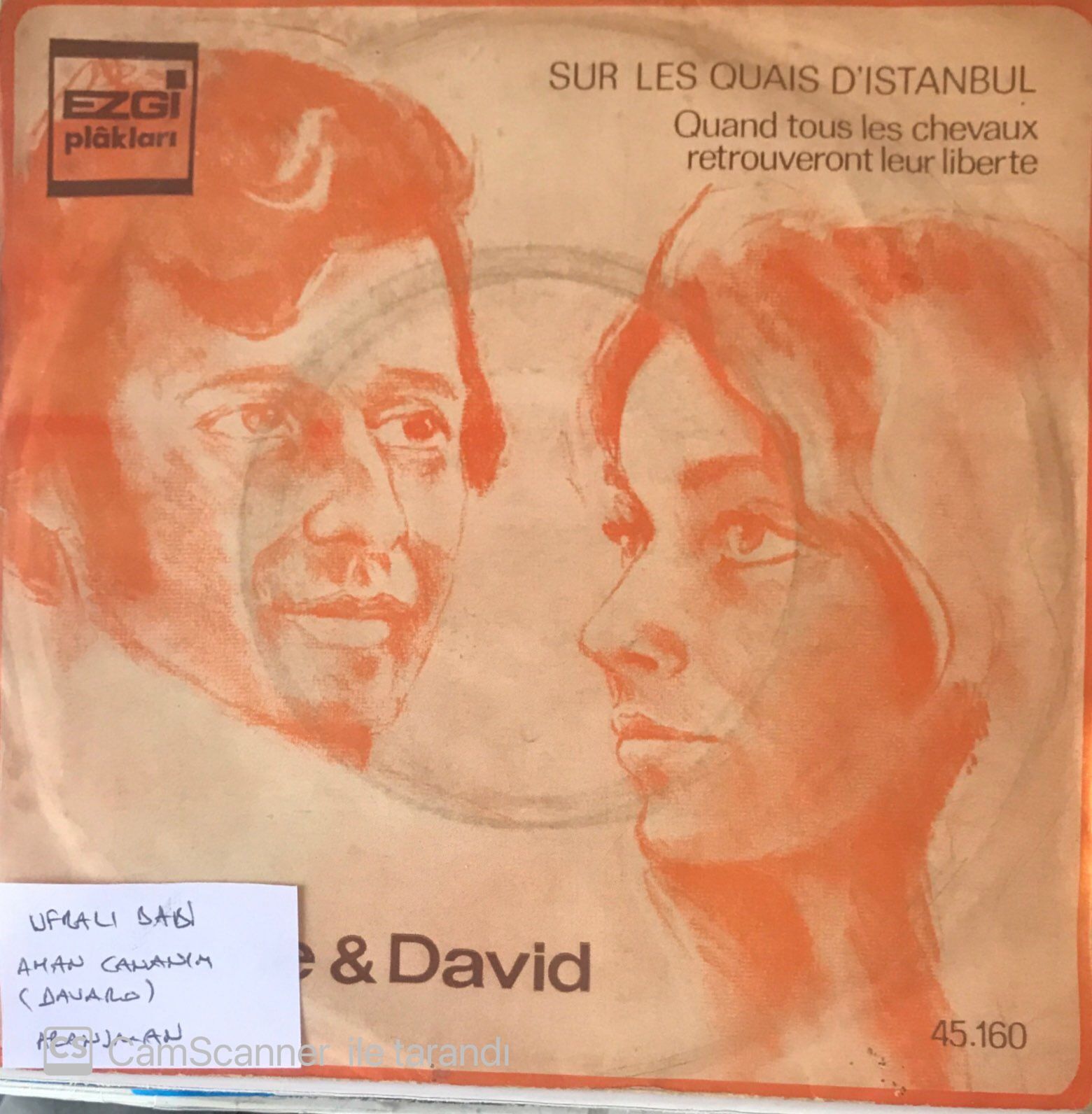 Diane & David Sur Les Quais D'istanbul 45lik