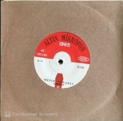 1965 Altın Mikrofon Metin Alkanlı - Karadut 45lik