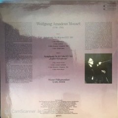 Wolfgang Amadeus Mozart Symphonie Nr.40 G-Moll KV550 LP