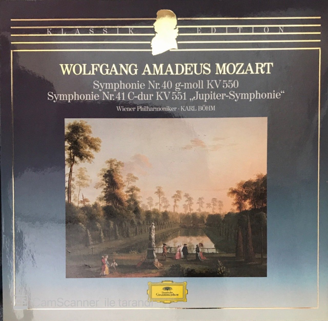 Wolfgang Amadeus Mozart Symphonie Nr.40 G-Moll KV550 LP