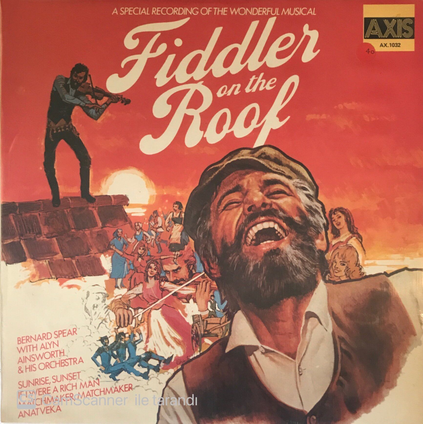 Fiddler On The Roof Soundtrack LP