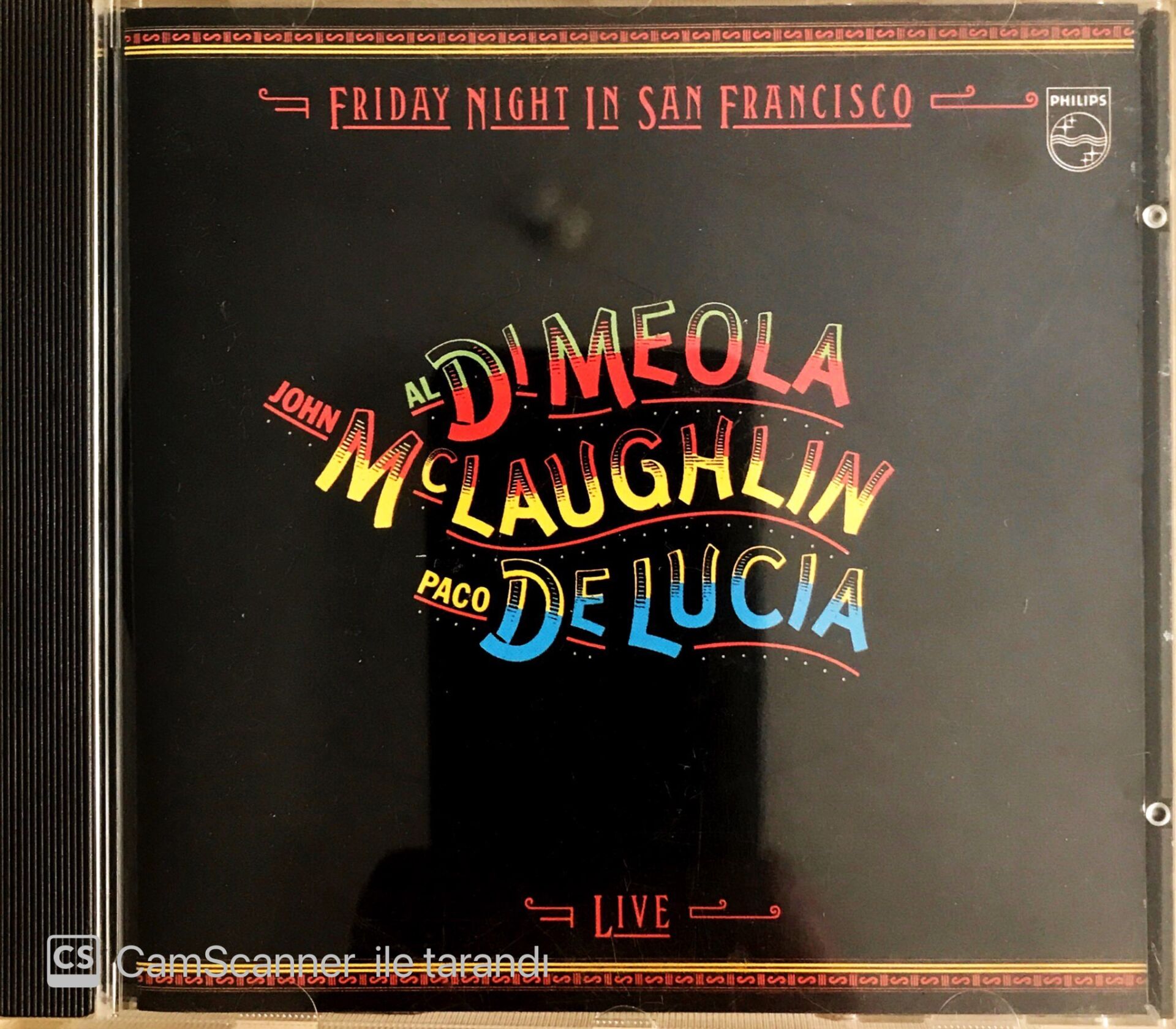 Friday Night In San Francisco - Al Dimeola-John Mclaughlin-Paco De Lucia - CD