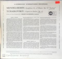 Mendelsshon - Italian Symphony Tchaikovsky - Capriccio Italien LP
