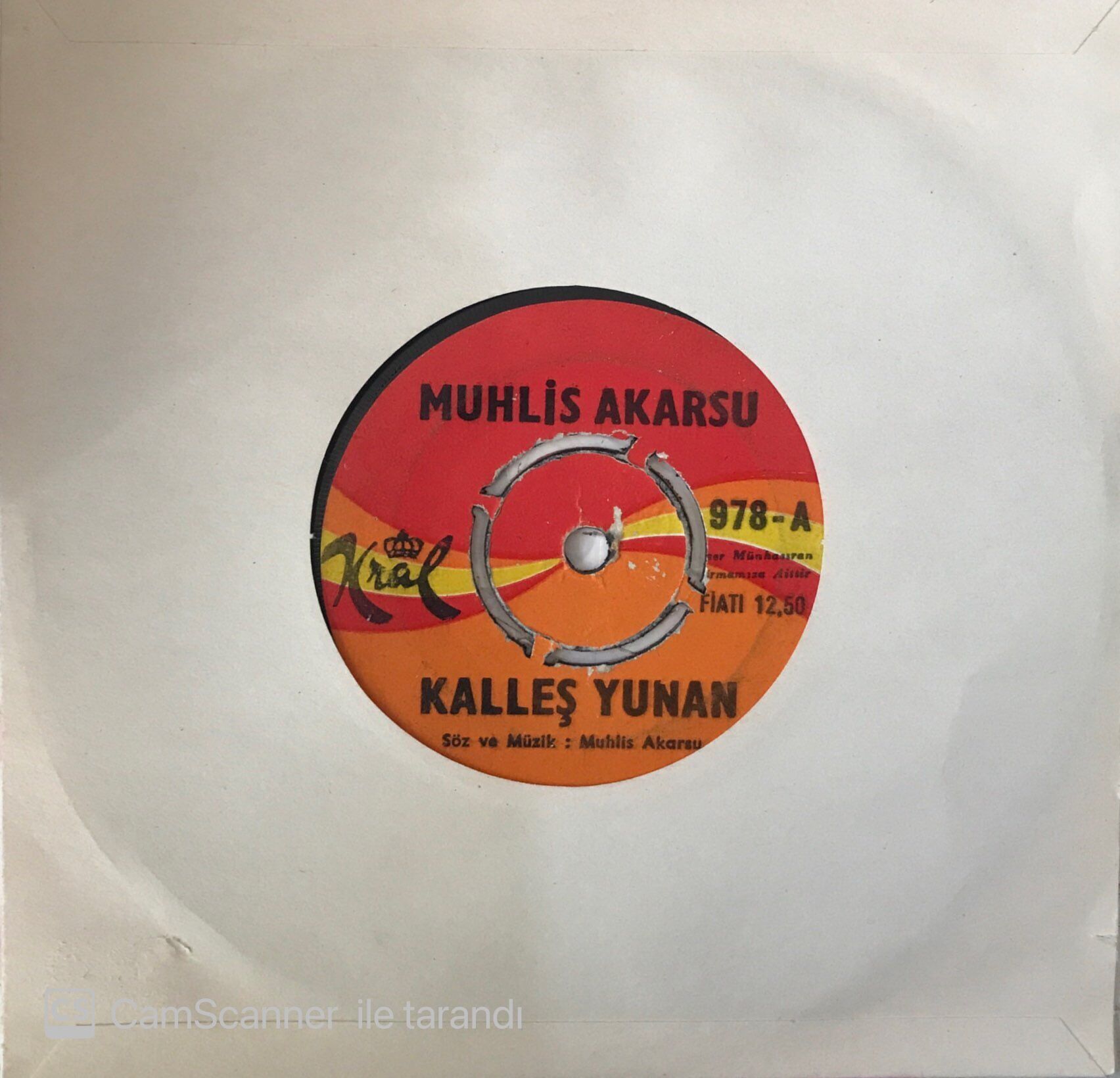 Muhlis Akarsu - Kalleş Yunan 45lik