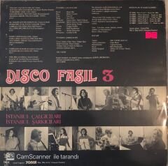 İstanbul Çalgıcıları İstanbul Şarkıcıları Disco Fasıl 3 LP
