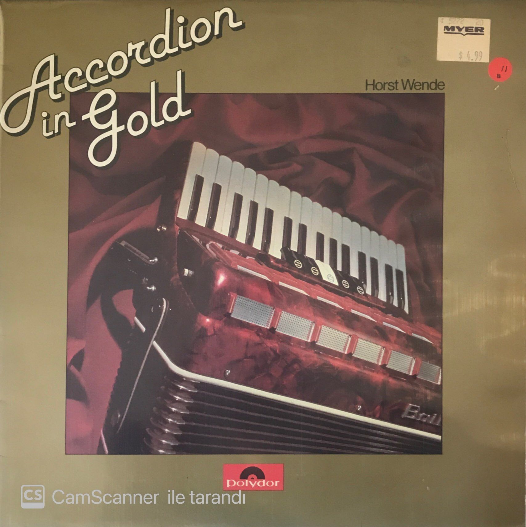 Accordıon In Gold LP