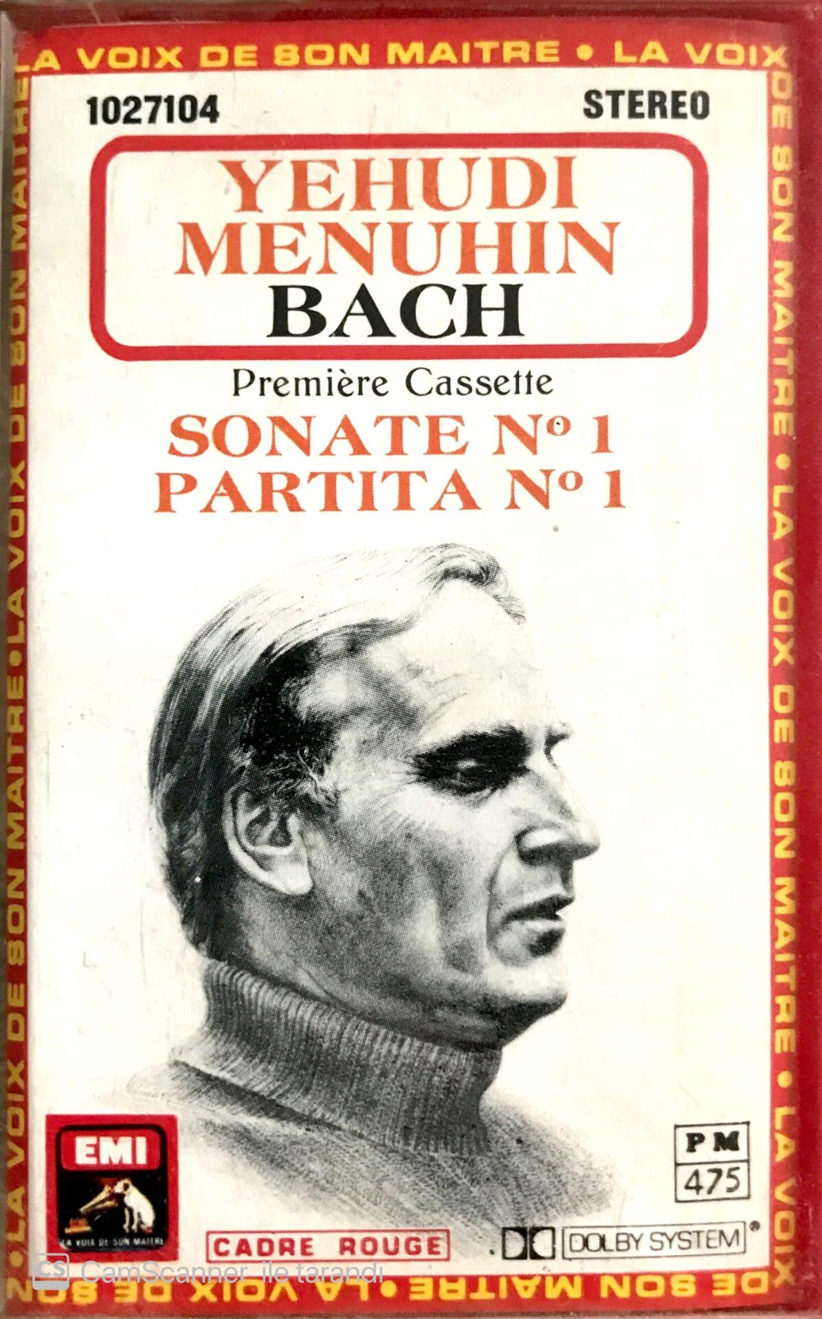 Yehudi Menuhin / Bach - Sonate No 1 - Partita No 2