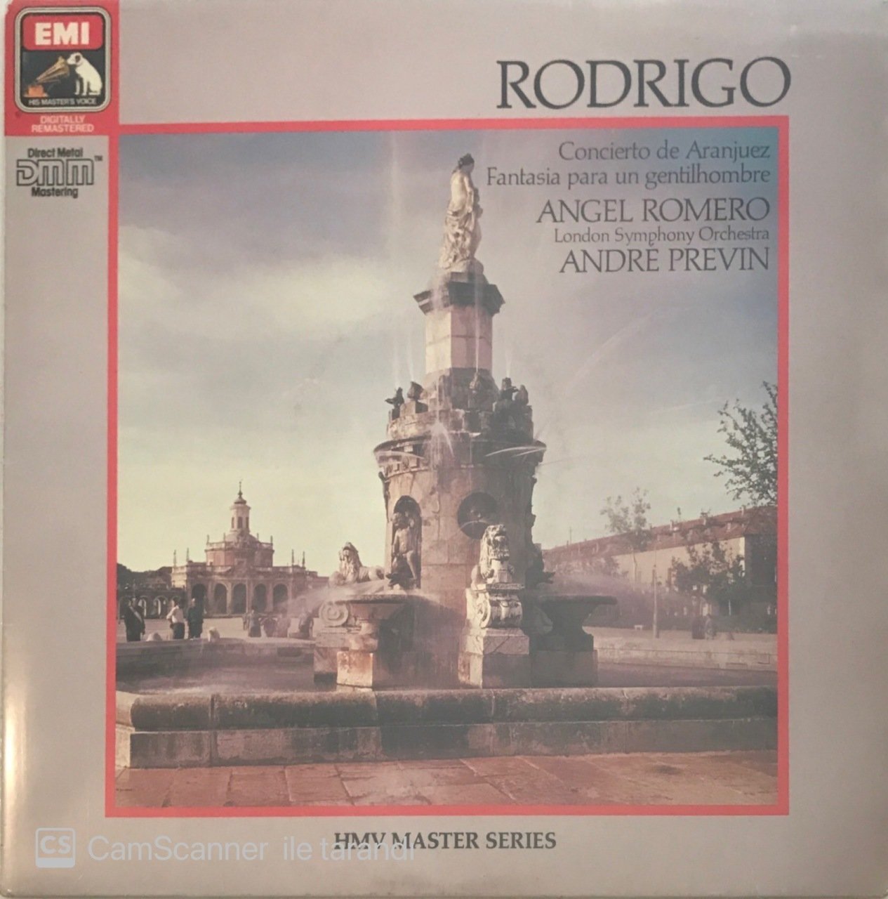 Joaquin Rodrigo Concierto De Aranjuez Fantasia Para Un Gentilhombre LP