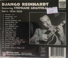 Django Reinhardt Djangology Vol1. 1934-35 CD