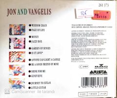 Jon And Vangelis - Page Of Life - CD