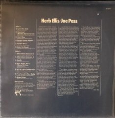 Two  For The Road Herb Ellis/Joe Pass LP