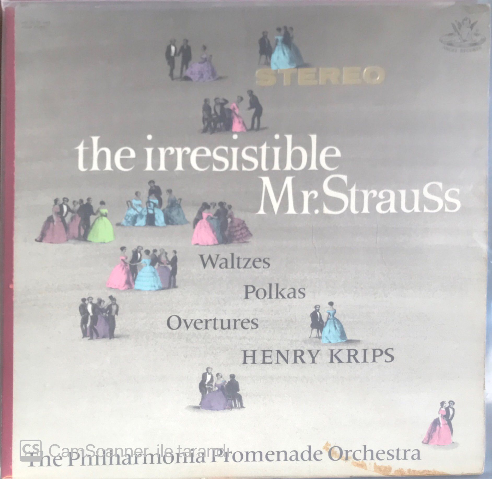 The Philharmonia Promenade Orchestra - The Irresistible Mr. StrauSs LP