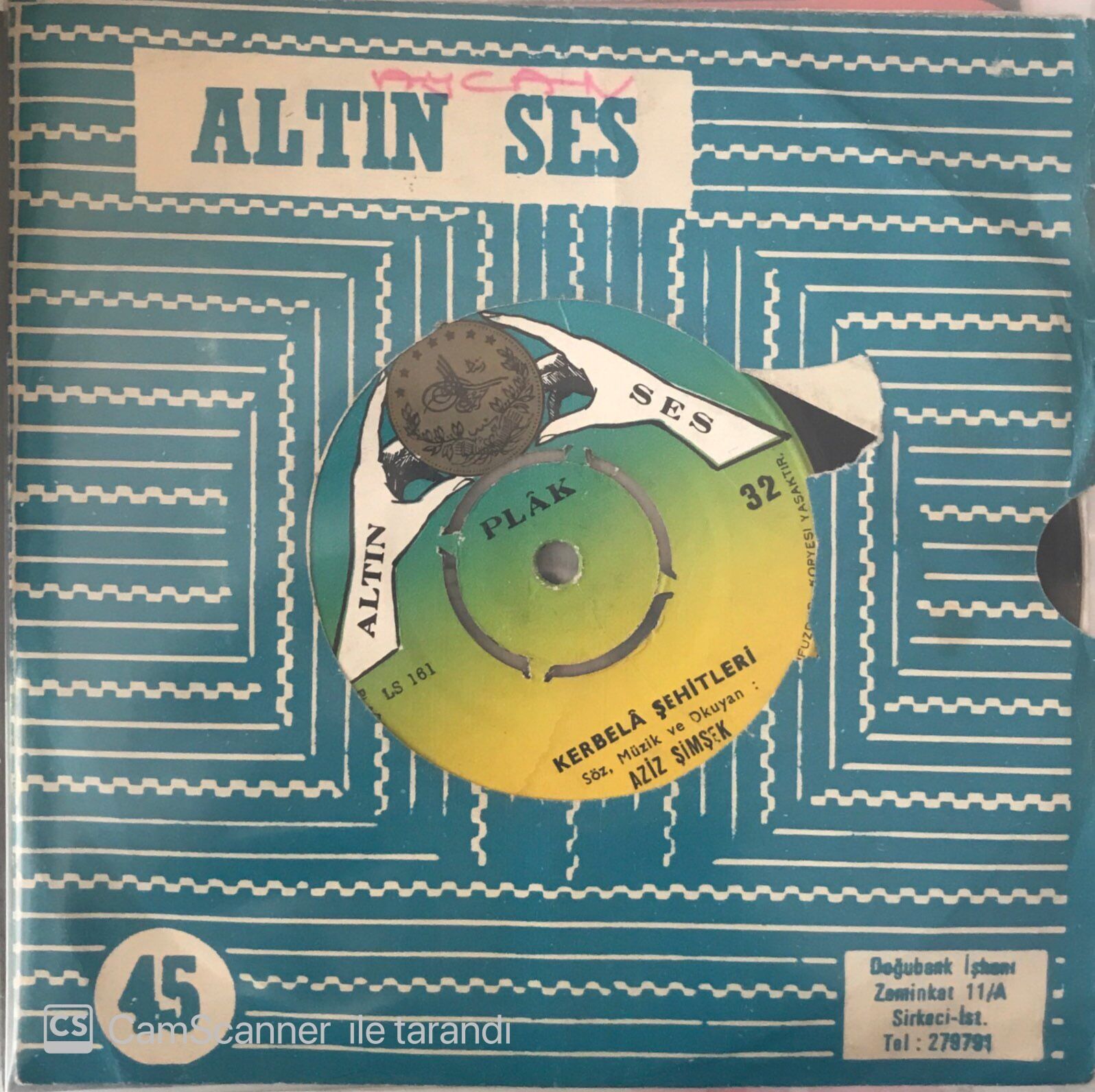 Aziz Şimşek - Kerbela Şehitleri 45lik