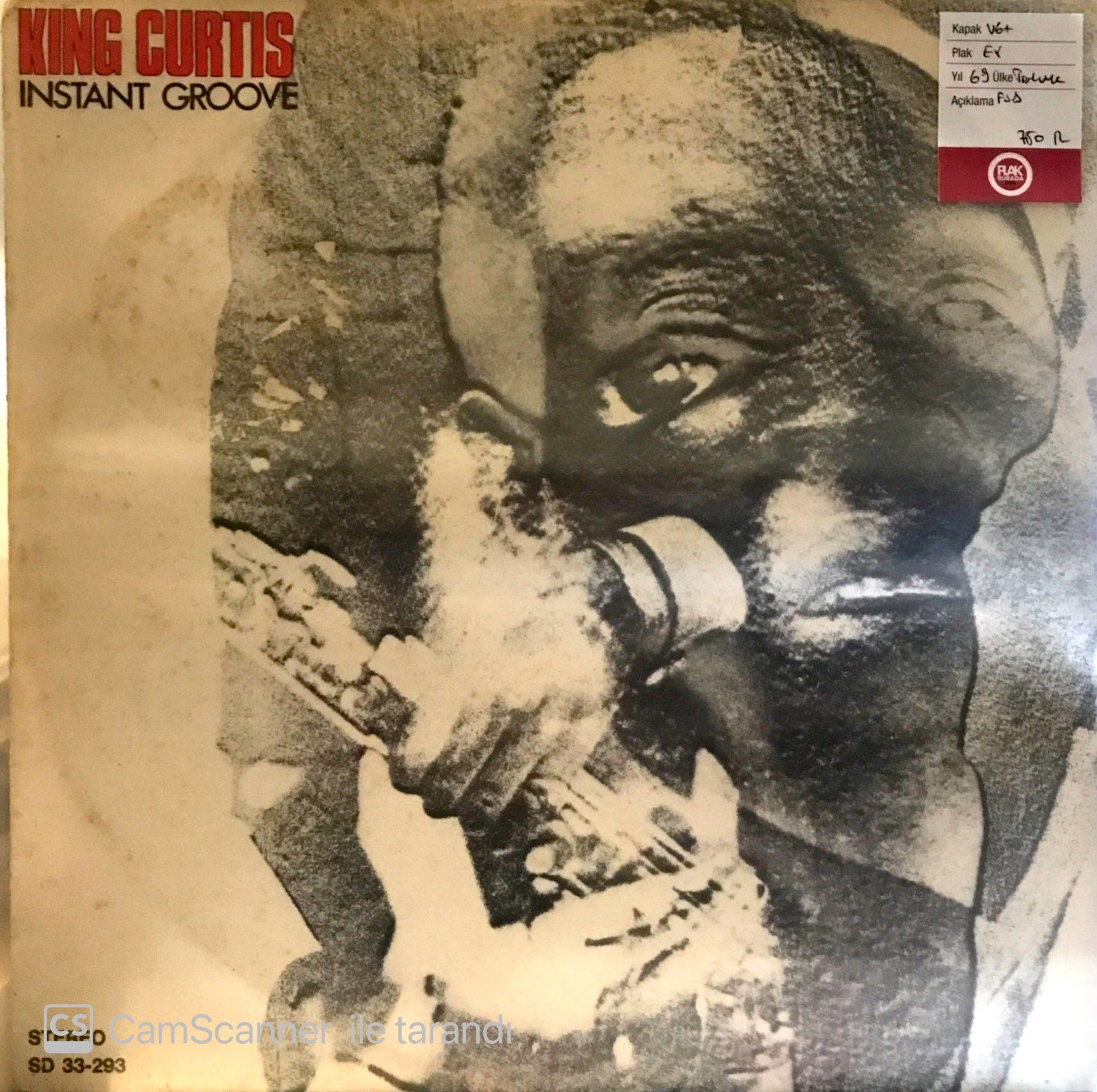 King Curtis / Instant Groove LP
