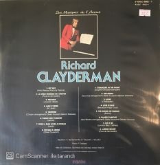 Rıchard Clayderman Les Musiques De L'amour LP