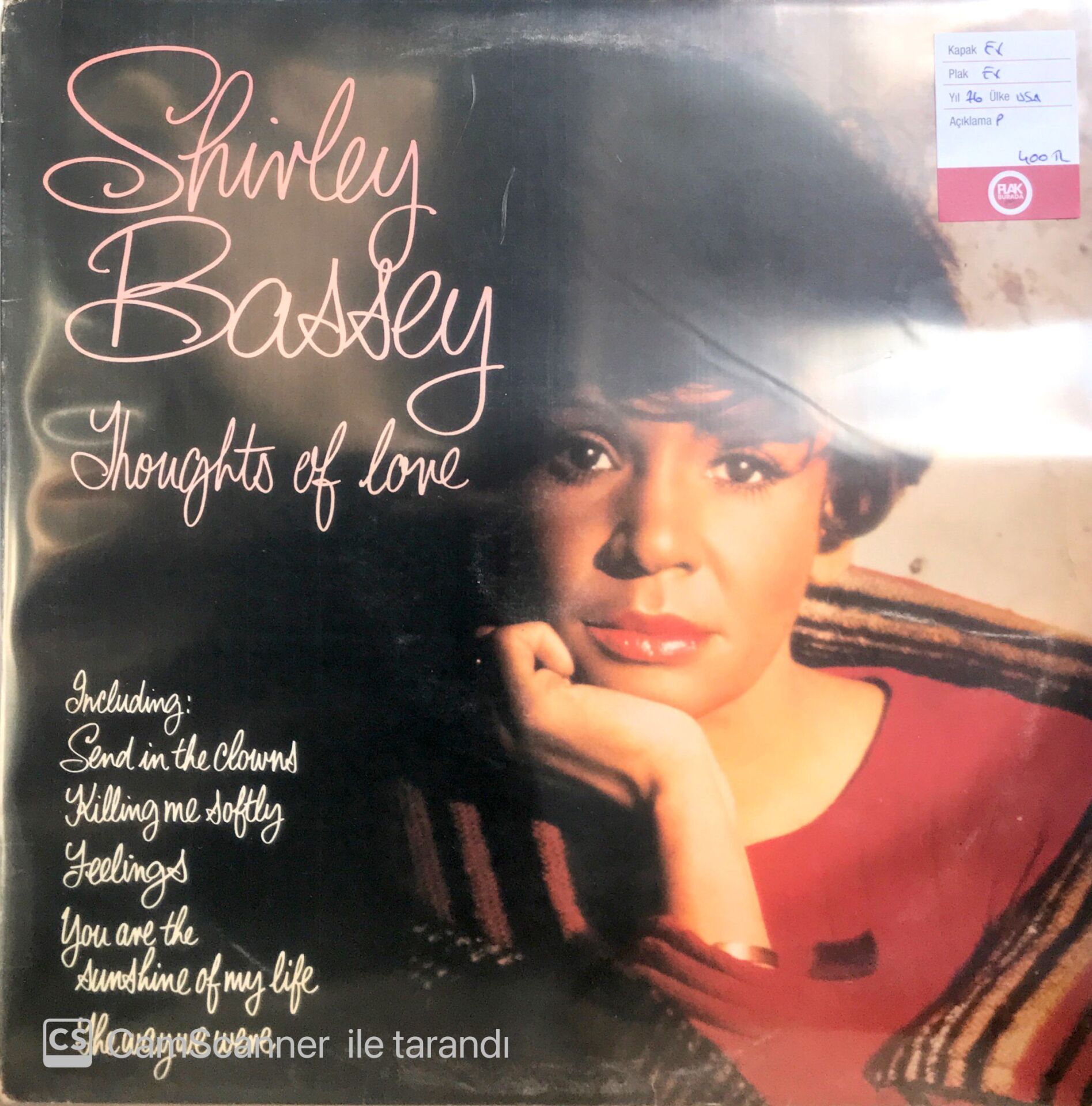 Shirley Bassey / Thoughts Of Love LP