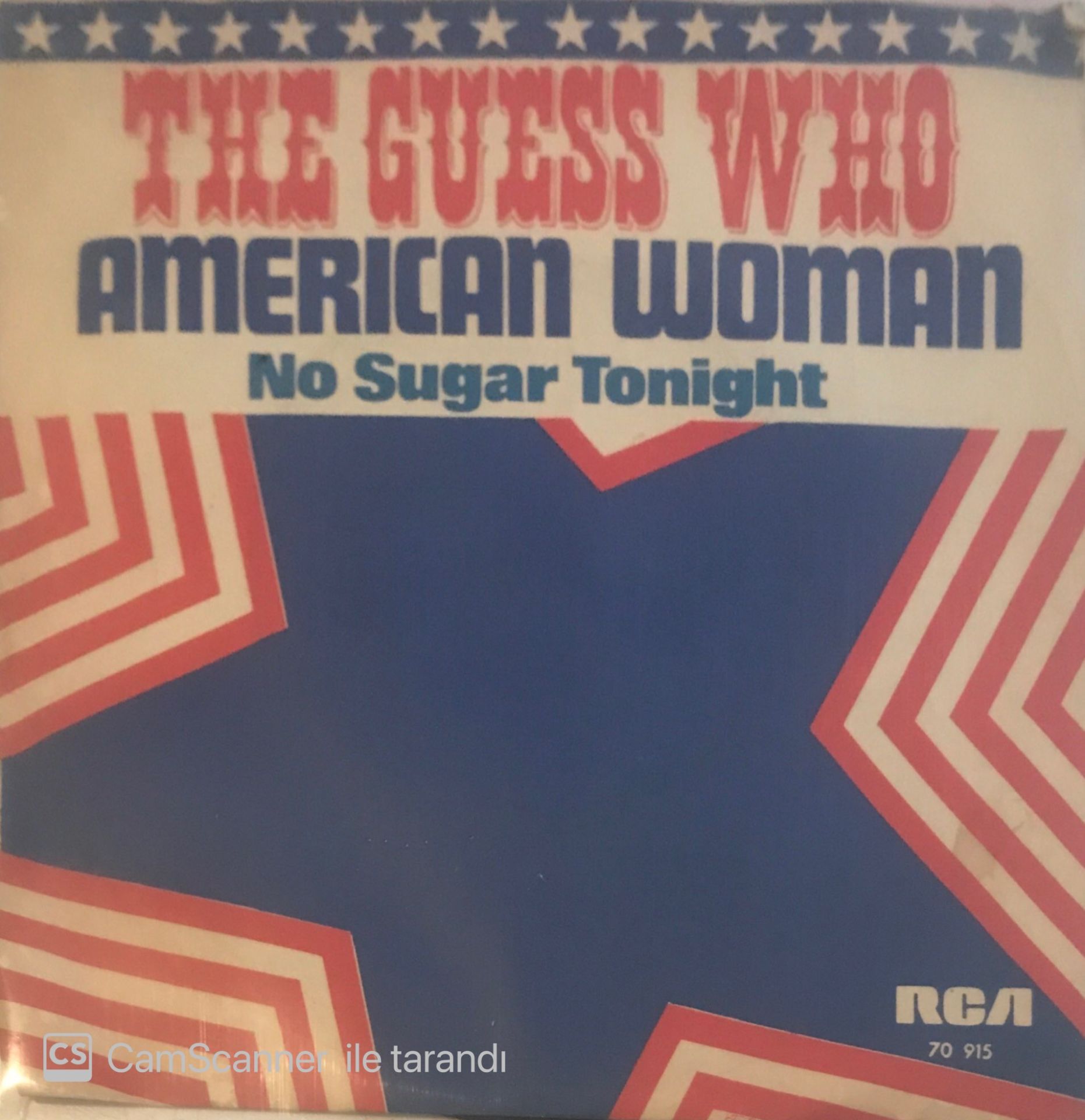 The Guess Who American Woman 45lik