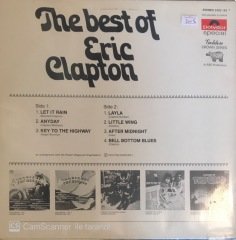 The Best Of Eric Clapton LP