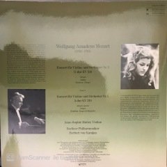 Wolfgang Amadeus Mozart Konzert Für Violine Und Orchester Nr. 3 LP