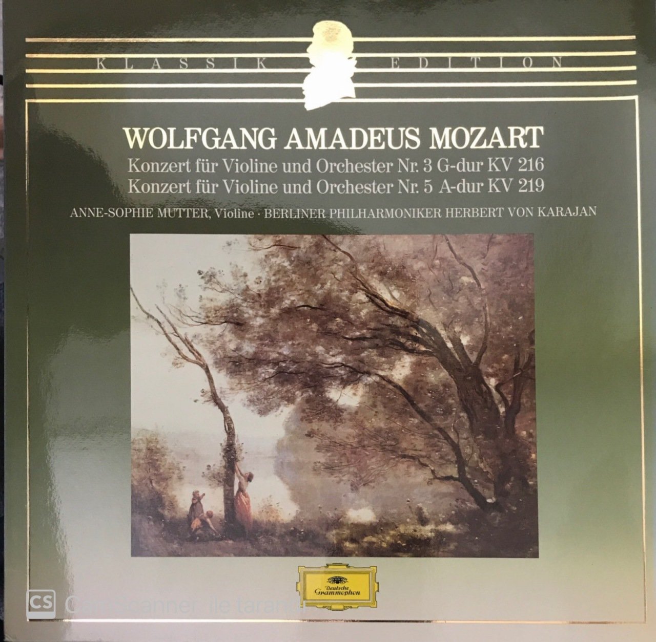 Wolfgang Amadeus Mozart Konzert Für Violine Und Orchester Nr. 3 LP