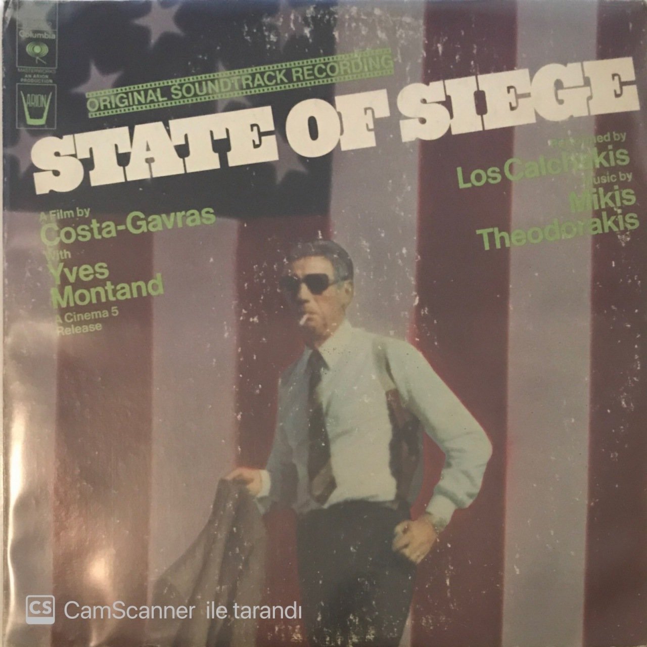 Original Soundtrack Recording State Of Siege LP