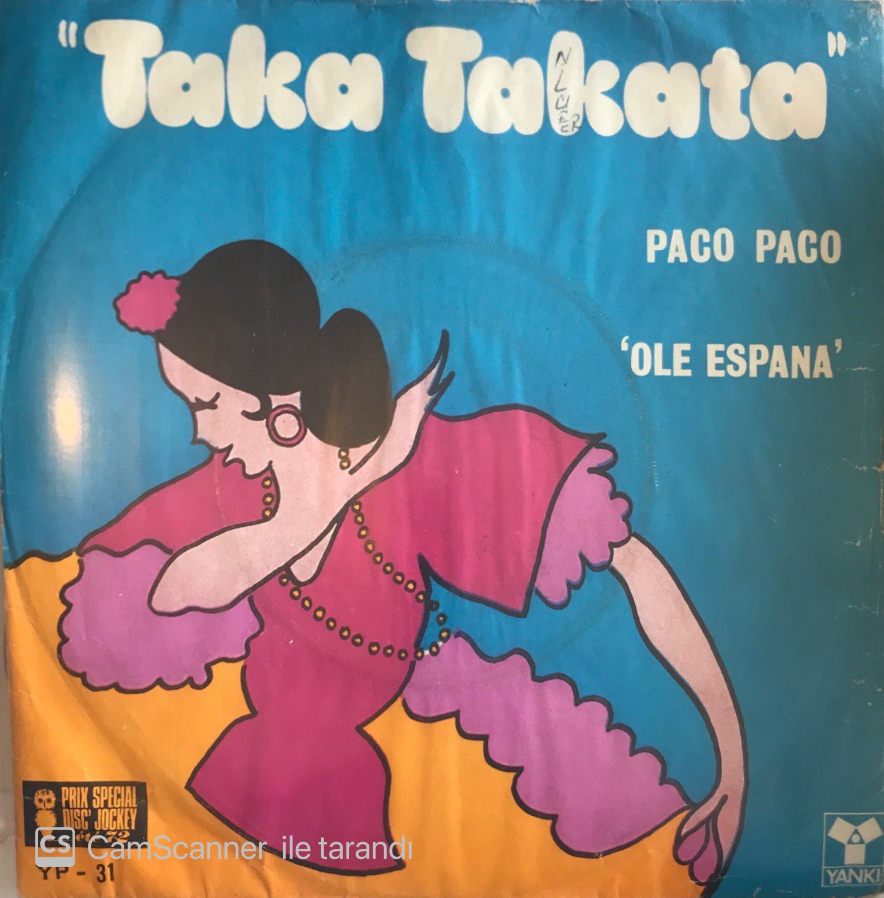 Paco Paco Taka Takata 45lik