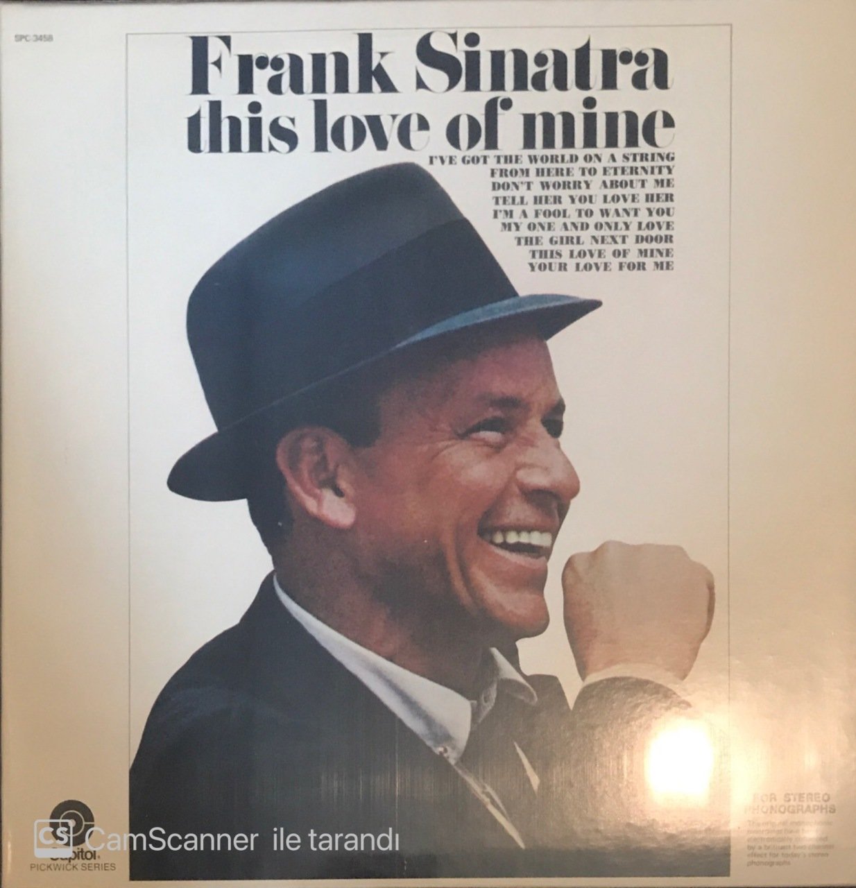 Frank Sinatra This Love Of Mine LP