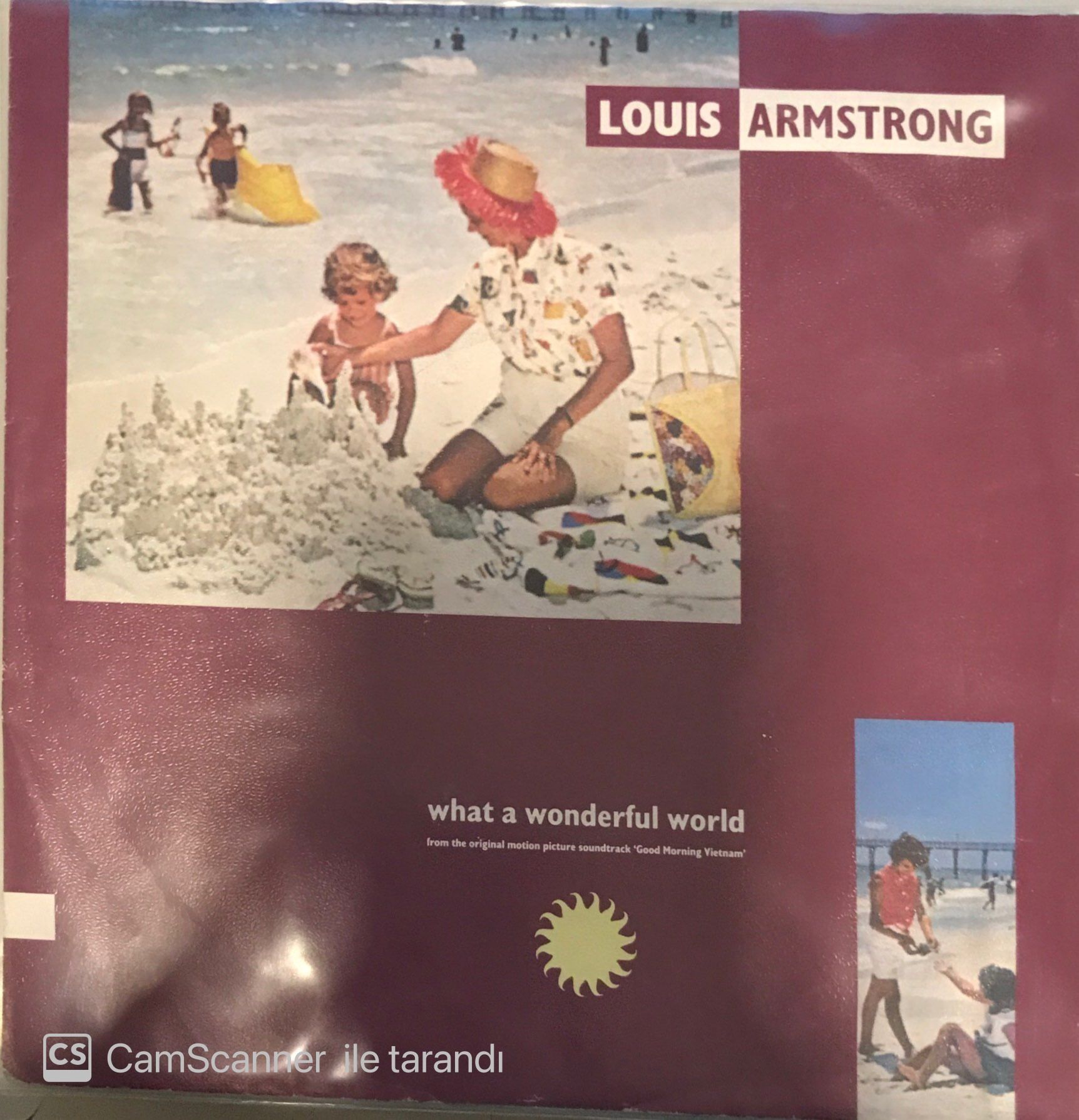 Louis Armstong What A Wonderful World 45lik