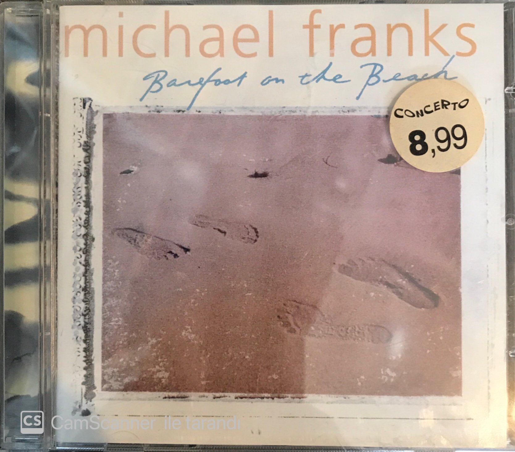 Michael Franks - Barefoot On The Beach CD