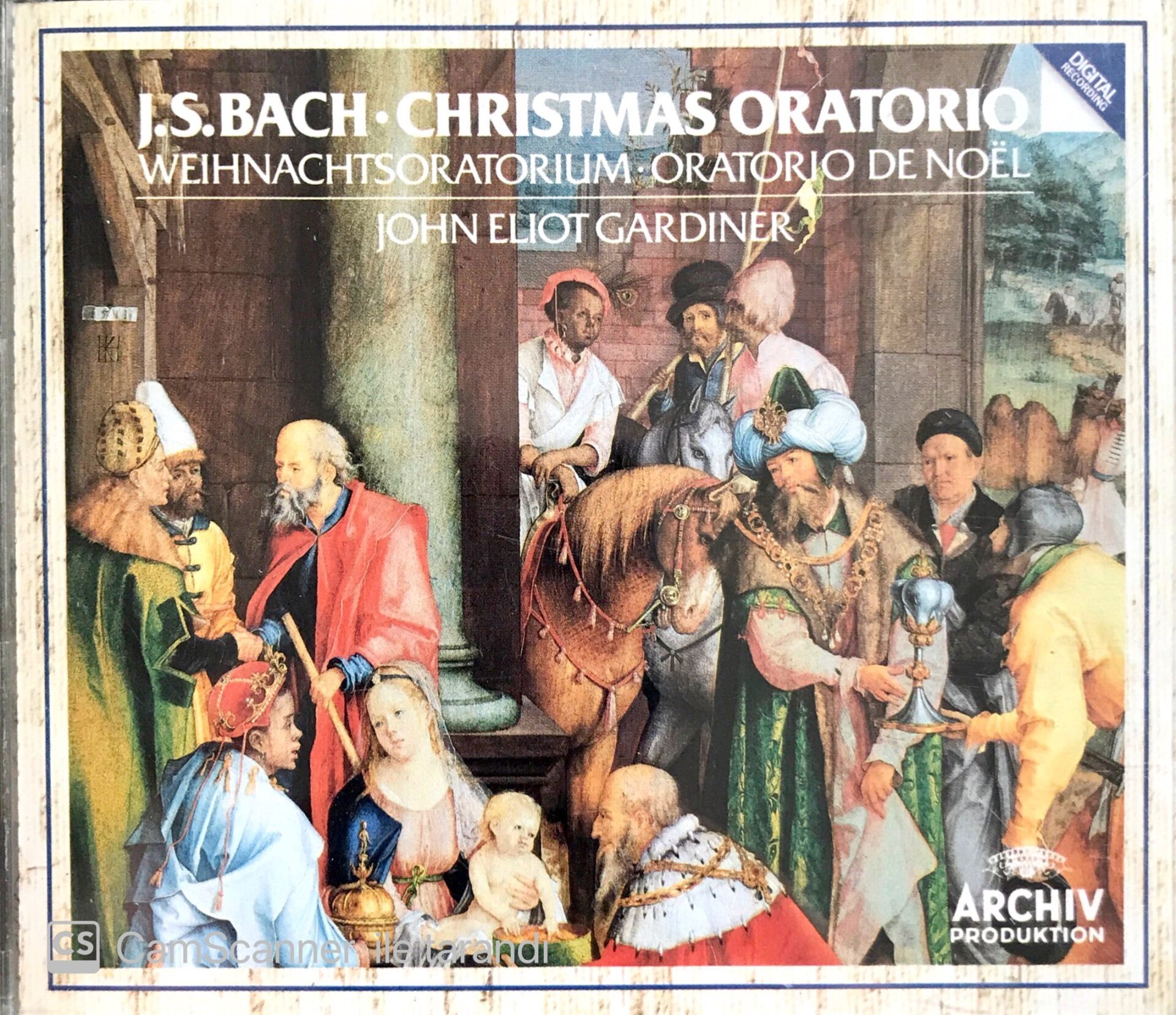 Bach: Weihnachts-Oratorium / John Eliot Gardiner DoubleCD