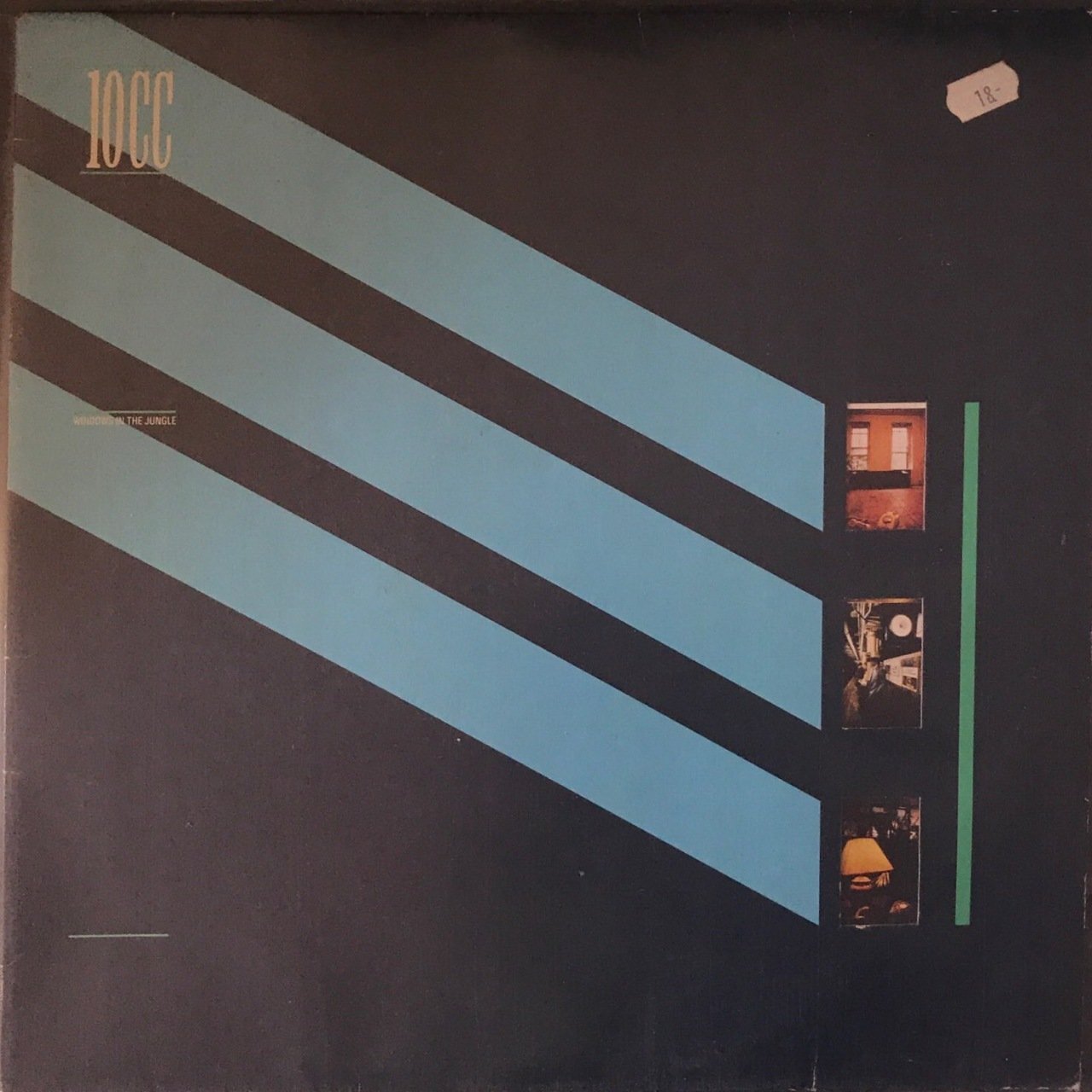 10CC Windows In The Jungle LP