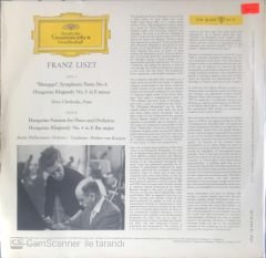 Franz Lıszt - Mazeppa Hungarian Rhapsodies No.4 and 5 Hungarian Fantasia LP