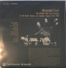 Belafonte At The Greek Theatre Double LP