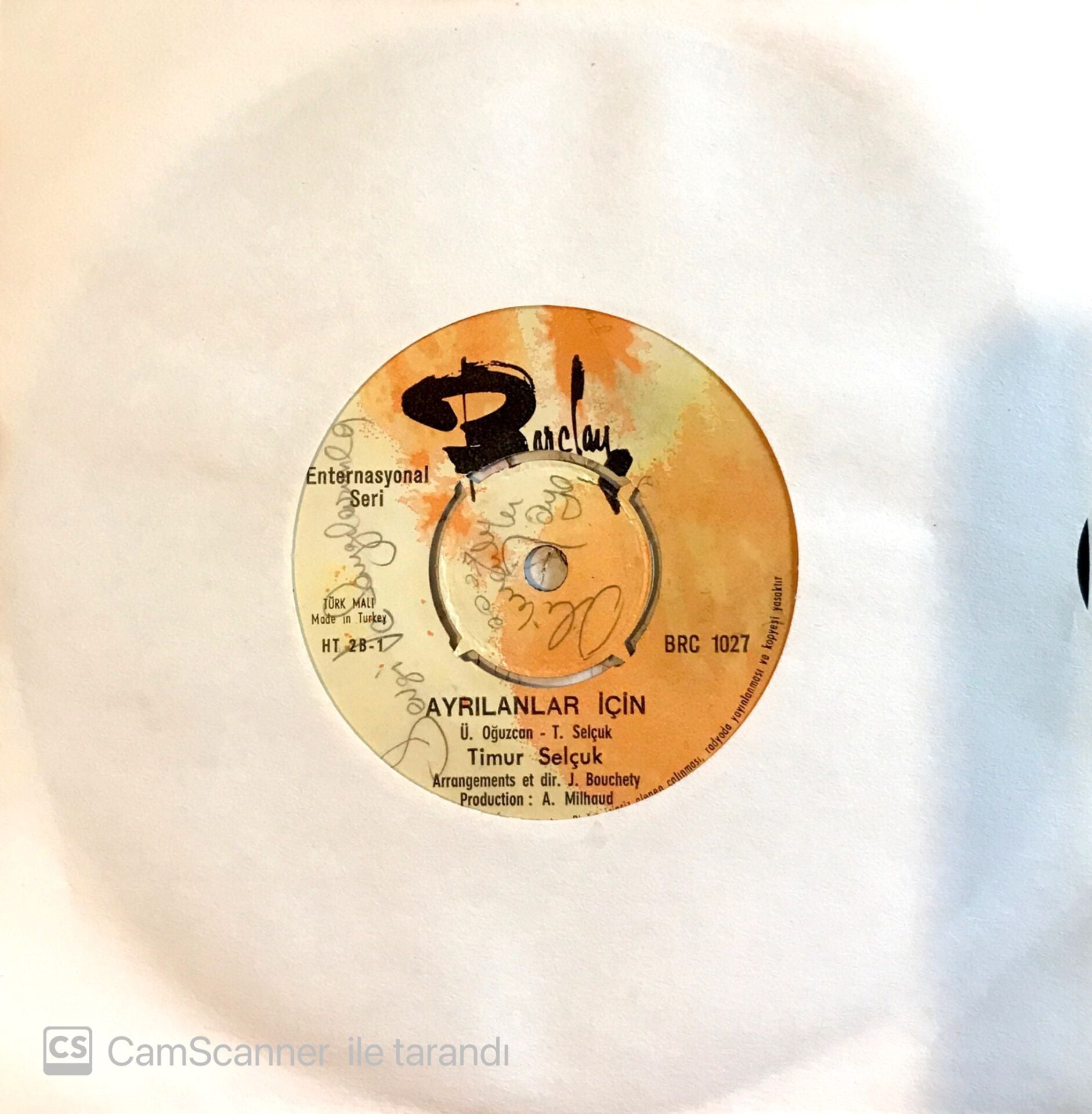 Timur Selçuk Ayrılanlar İçin 45 Lik