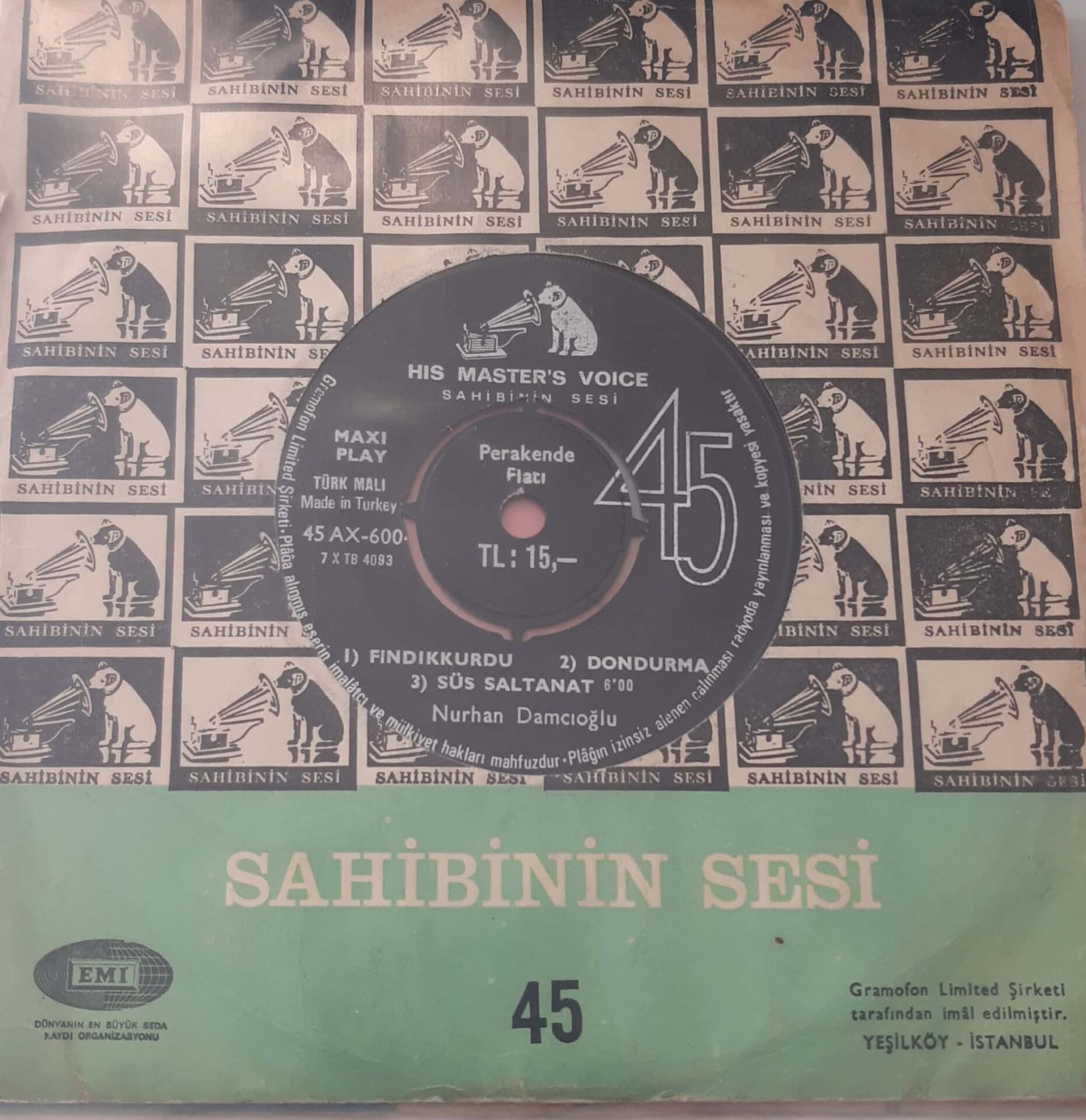 Nurhan Damcıoğlu Maxi Play 45lik