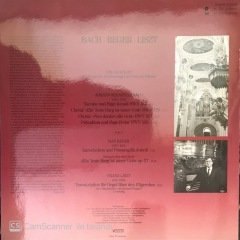 Bach & Reger & Liszt Edgar Krapp LP