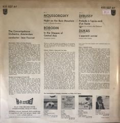 Moussorgsky Borodın Debussy Dukas LP