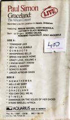 Paul Simon - Graceland: The African Concert - KASET