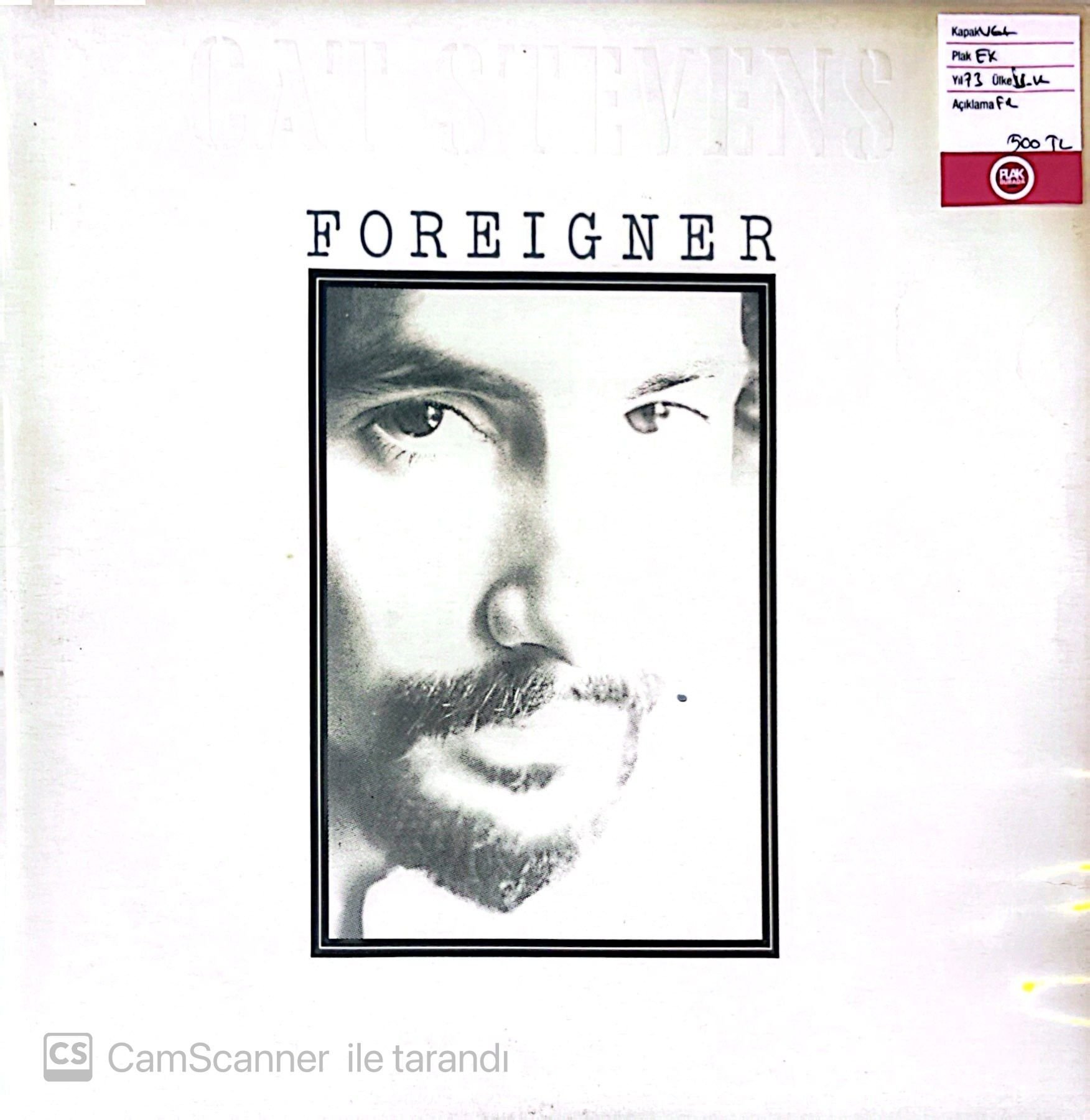 Cat Stevens - Foreigner LP