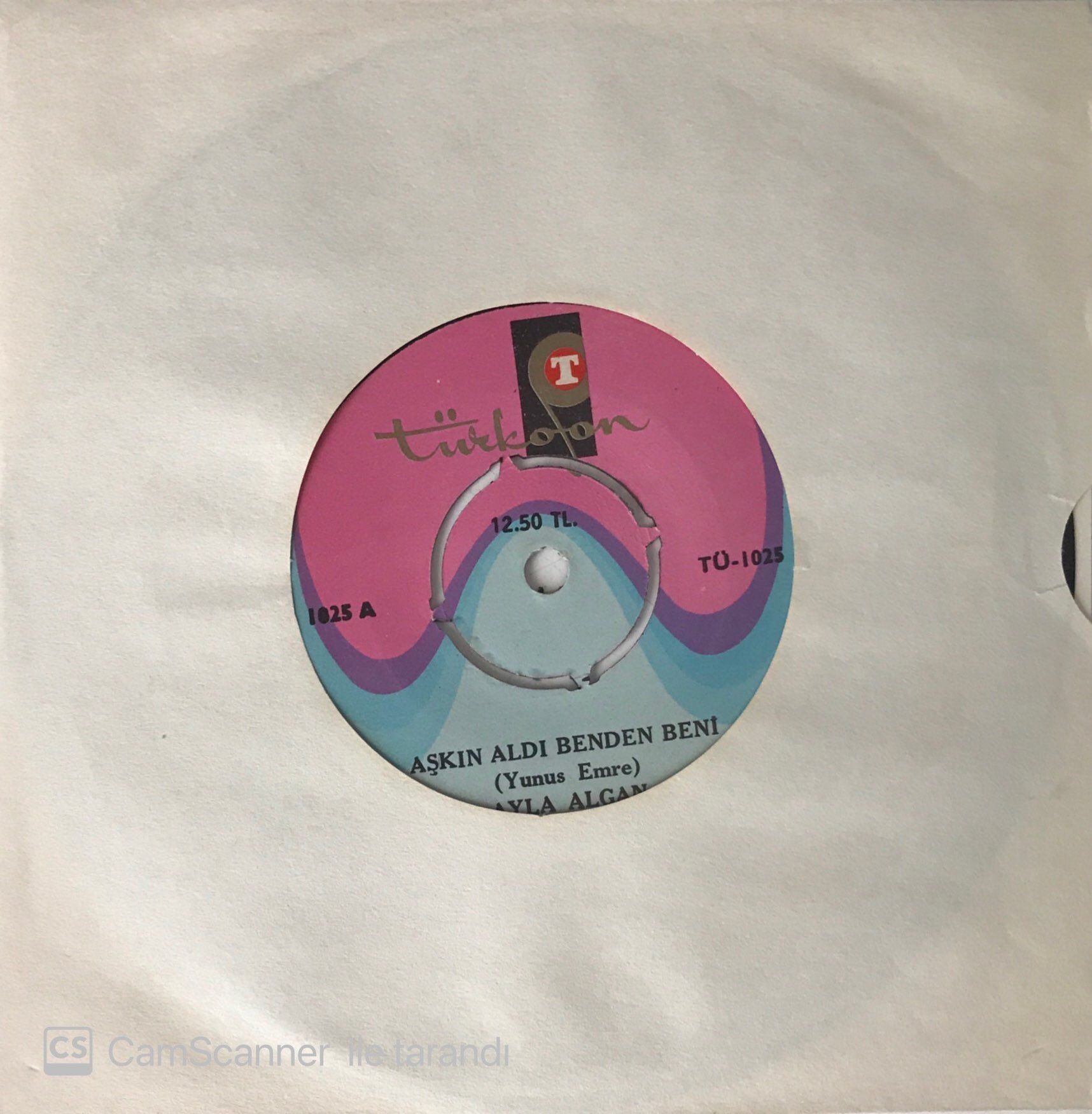 Ayla Algan Aşkın Aldı Benden Beni 45lik