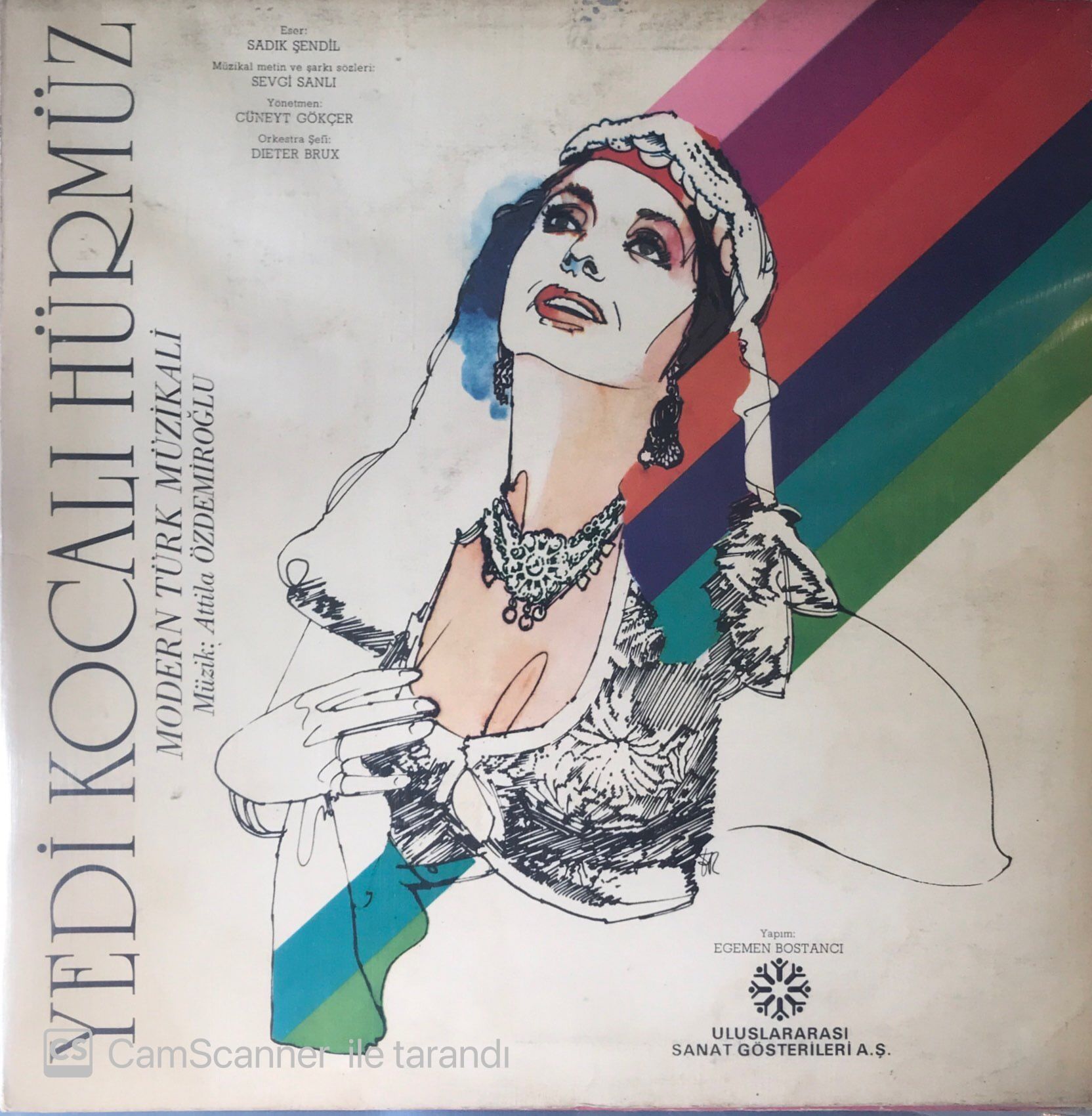 7 Kocalı Hürmüz Modern Türk Müzikali LP