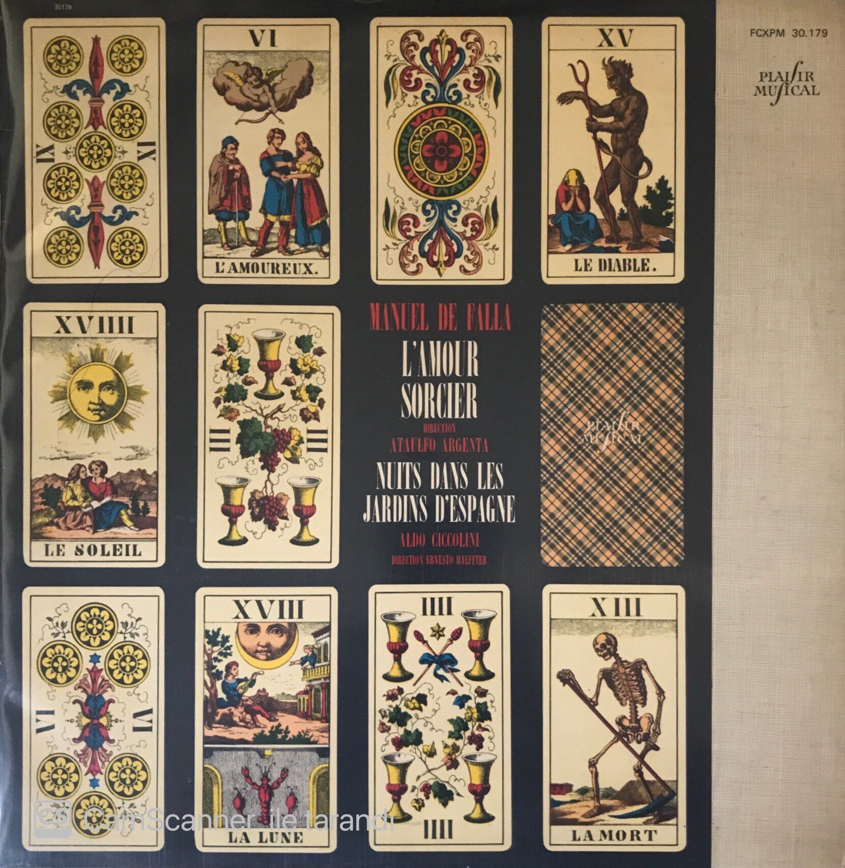 Manuel De Falla L'amour Sorcıer LP