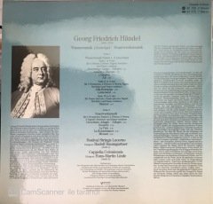 Georg Friedrich Handel Wassermusik - Feuerwerksmusik LP