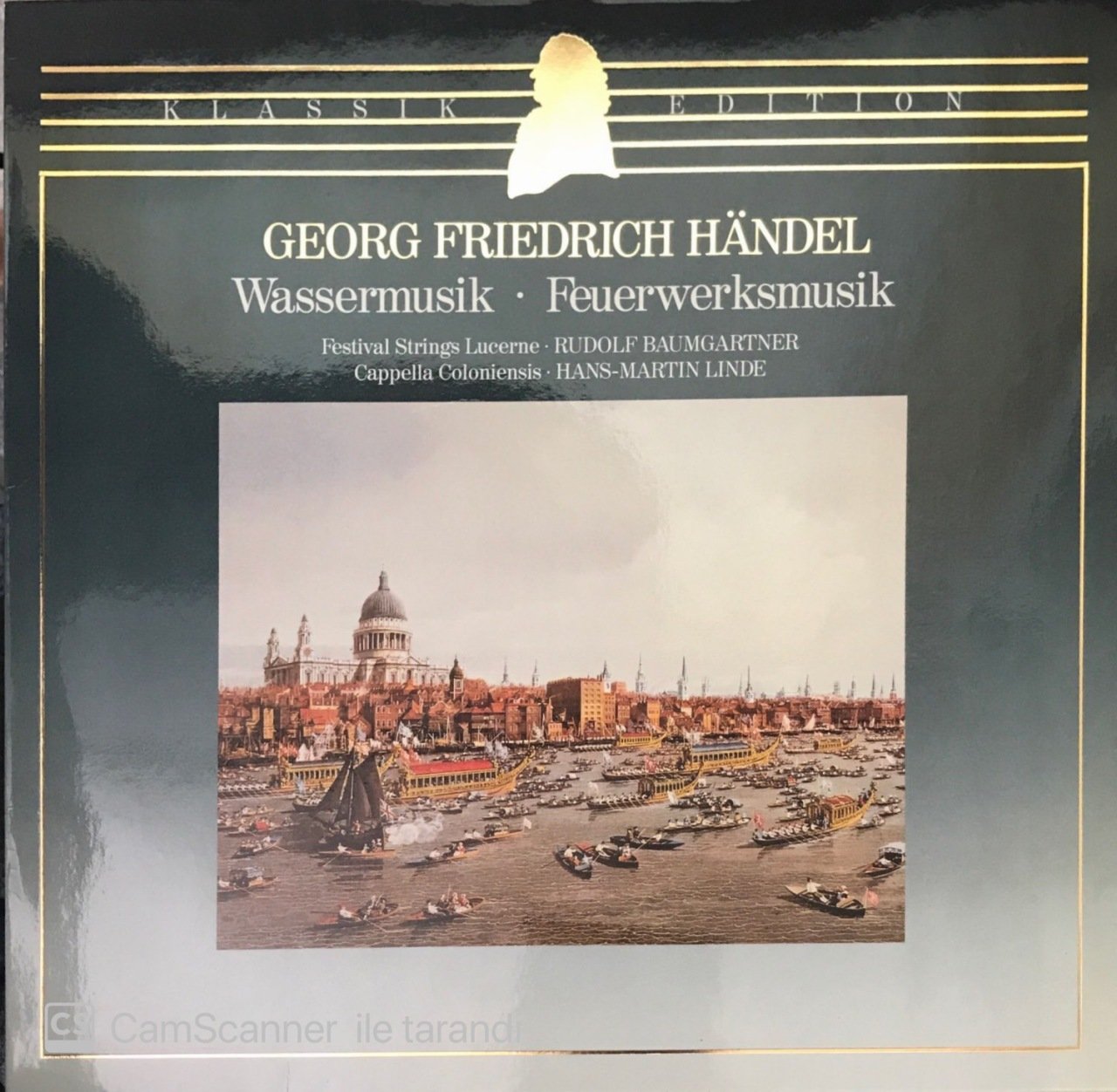 Georg Friedrich Handel Wassermusik - Feuerwerksmusik LP