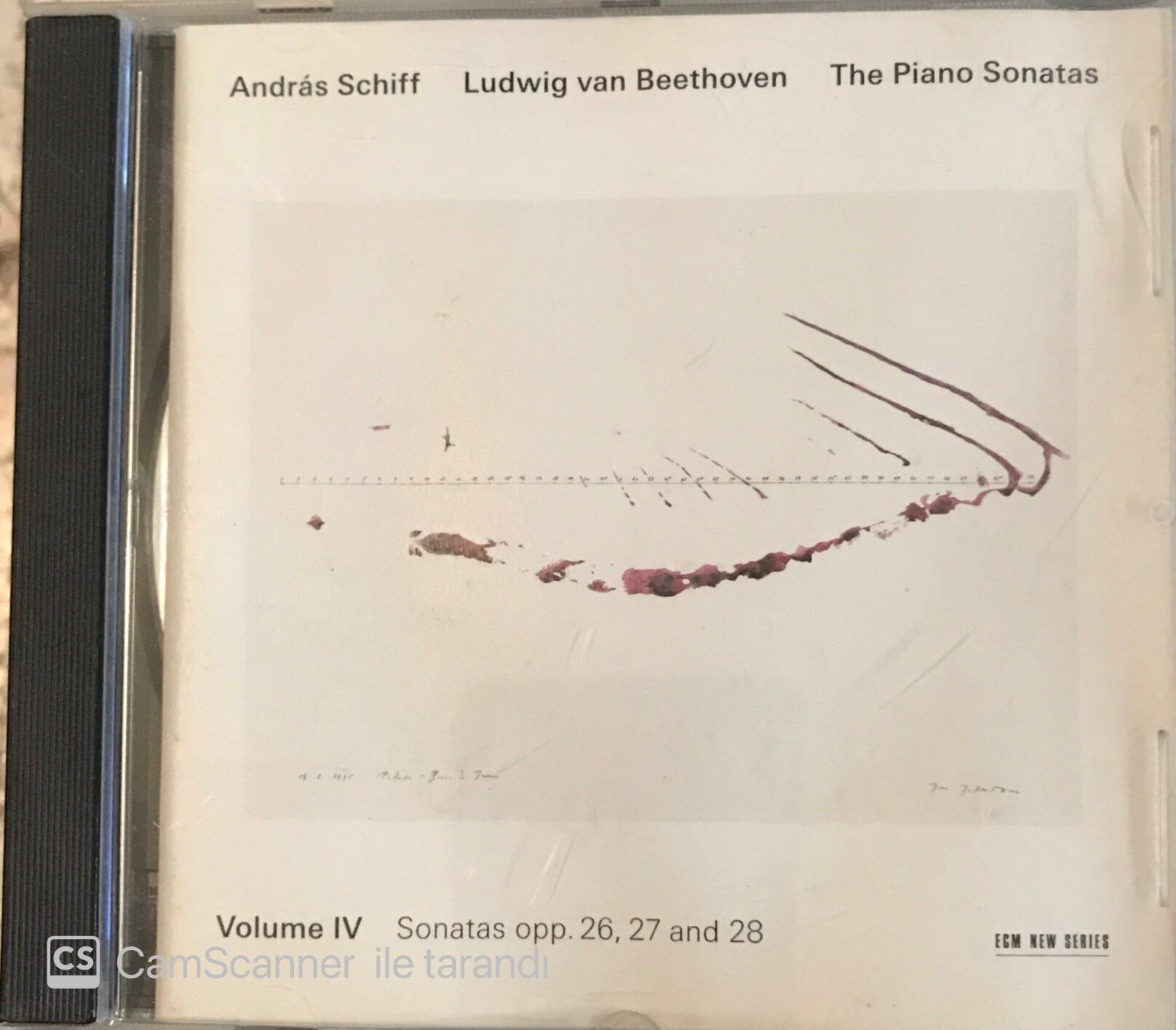 Andras Schiff - Ludwig Van Beethoven - The Piano Sonatas - Volume IV Sonatas Opp. 26, 27 And 28 CD