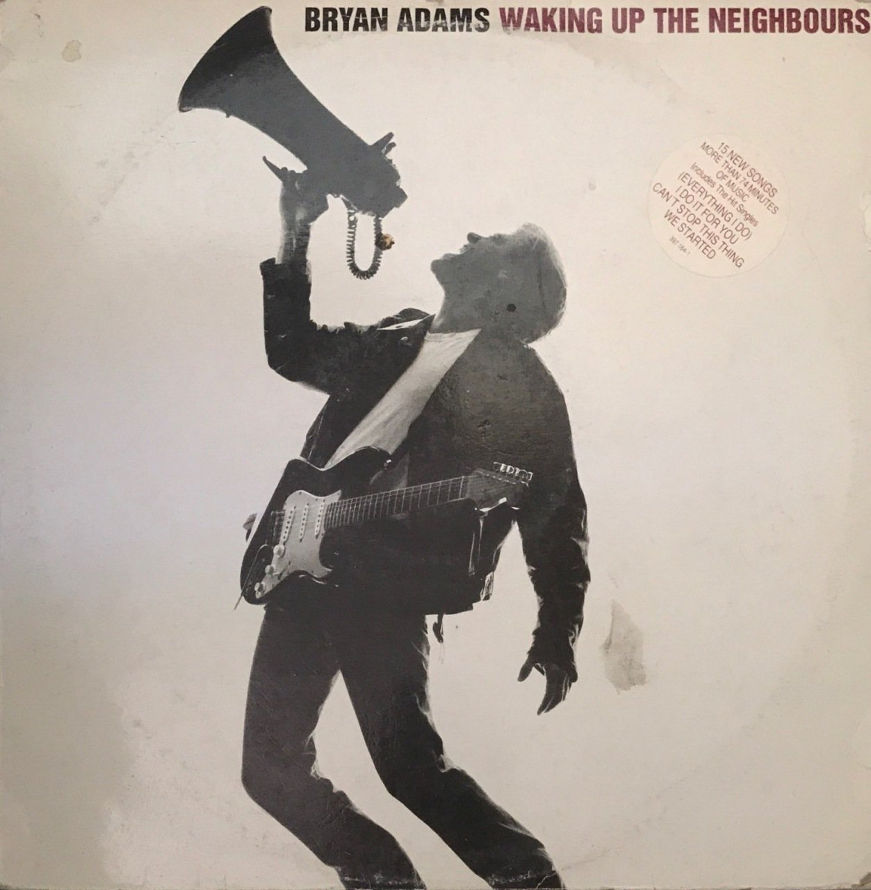 Bryan Adams Waking Up The Neighbours Double LP